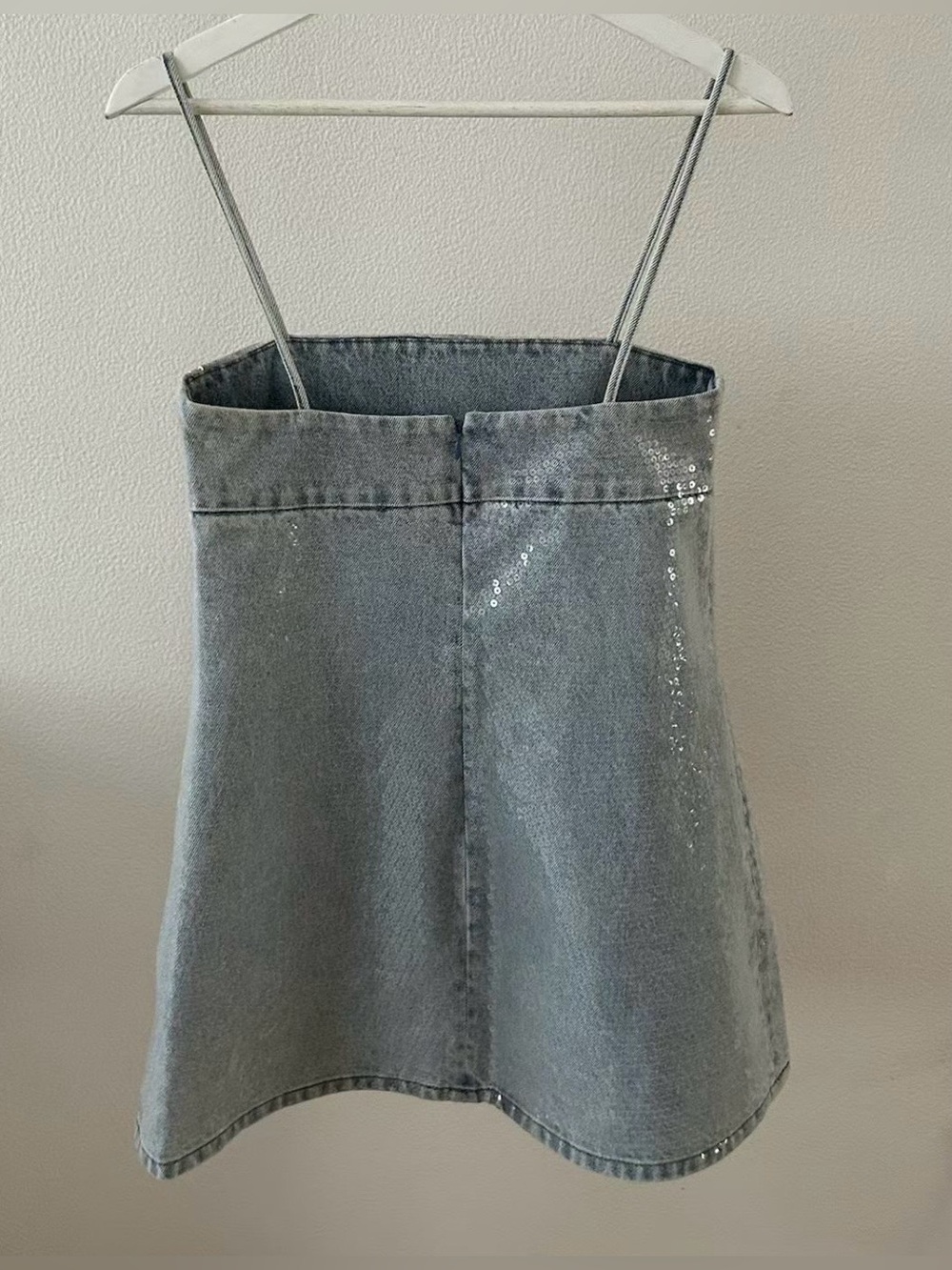 Retrofete Nadiya Denim Mini Dress - Picture 6 of 10